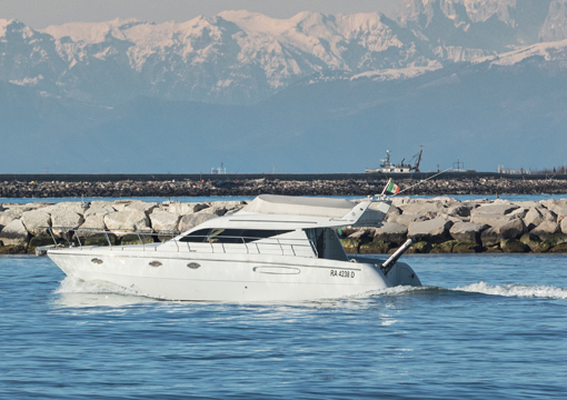arrivare in barca a chioggia