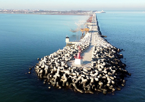 mare diga e tegnueChioggia